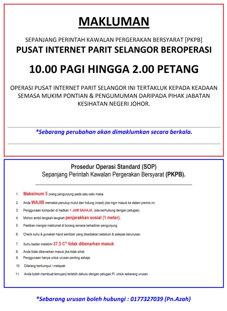 sop pkpb nov 2020